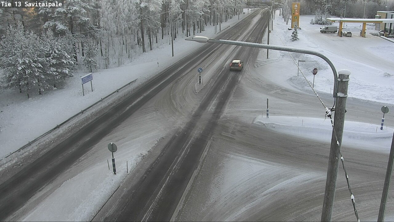 Weather Camera Image Väg 13 Savitaipale, Savitaipale, Etelä-Karjala