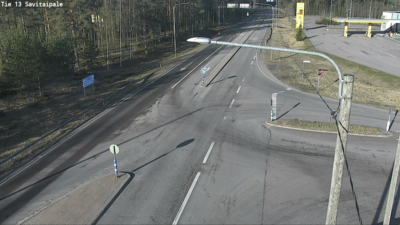 Weather Camera Image Väg 13 Savitaipale, Savitaipale, Etelä-Karjala
