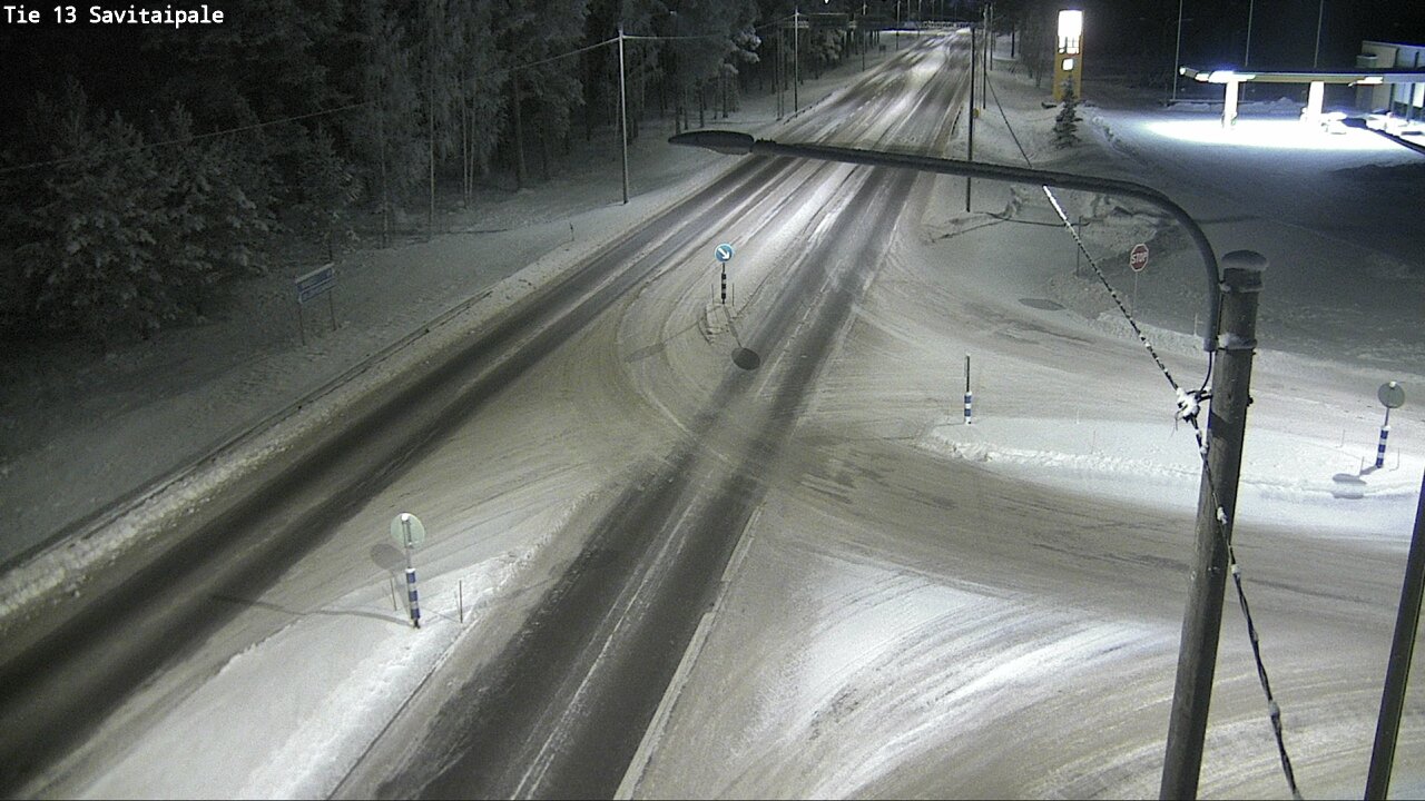 Weather Camera Image Väg 13 Savitaipale, Savitaipale, Etelä-Karjala