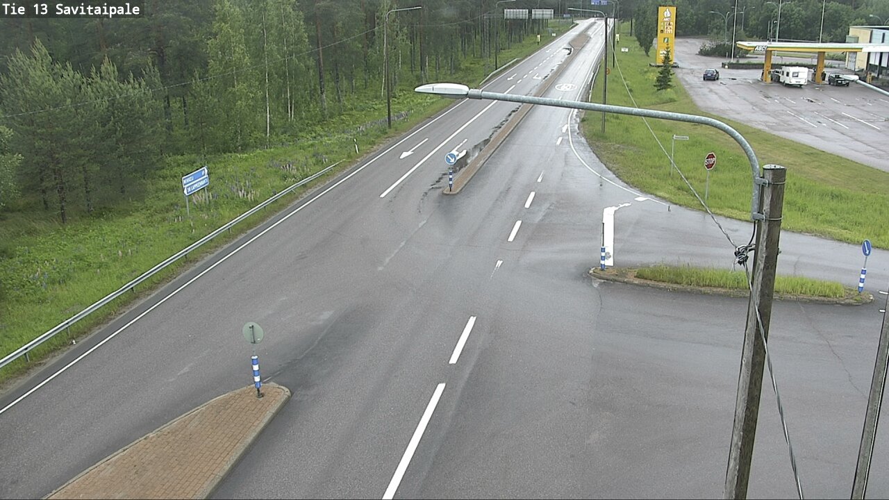 Weather Camera Image Väg 13 Savitaipale, Savitaipale, Etelä-Karjala