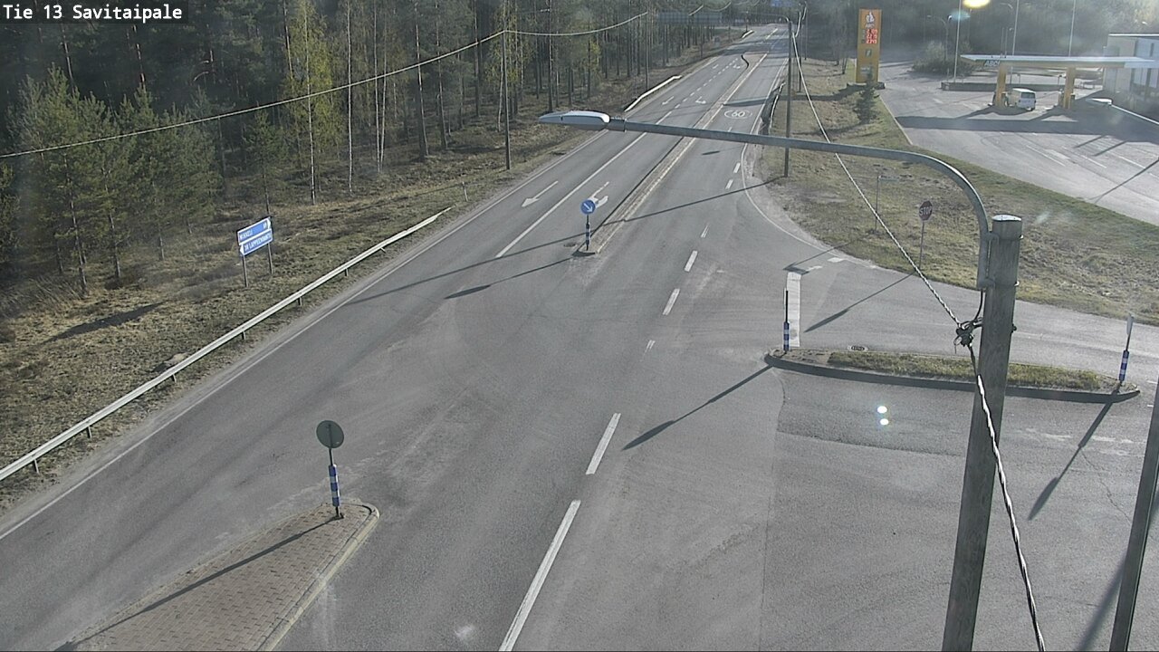 Weather Camera Image Väg 13 Savitaipale, Savitaipale, Etelä-Karjala