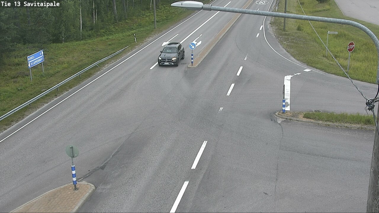 Weather Camera Image Väg 13 Savitaipale, Savitaipale, Etelä-Karjala