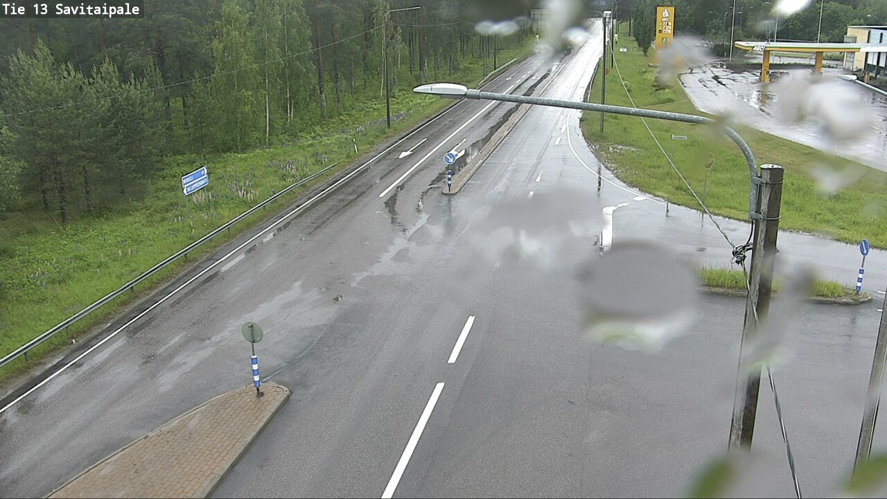 Weather Camera Image Väg 13 Savitaipale, Savitaipale, Etelä-Karjala
