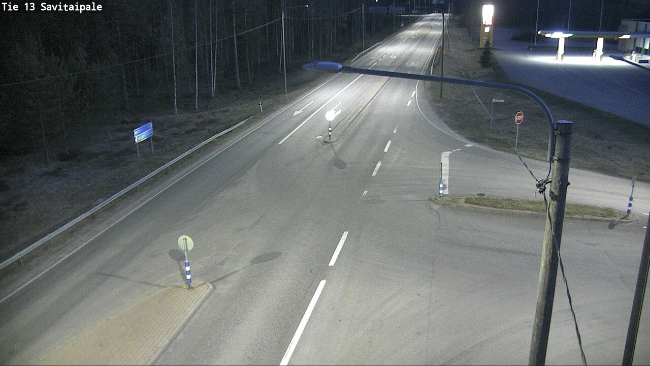 Weather Camera Image Väg 13 Savitaipale, Savitaipale, Etelä-Karjala