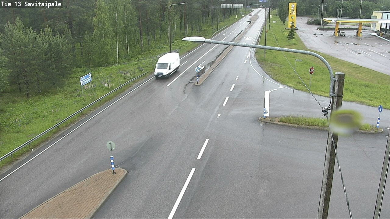 Weather Camera Image Väg 13 Savitaipale, Savitaipale, Etelä-Karjala