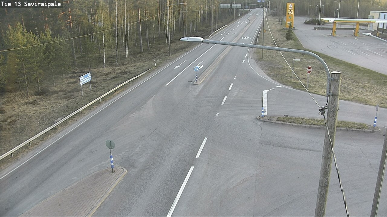 Weather Camera Image Väg 13 Savitaipale, Savitaipale, Etelä-Karjala