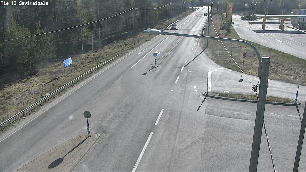Weather Camera Image Väg 13 Savitaipale, Savitaipale, Etelä-Karjala