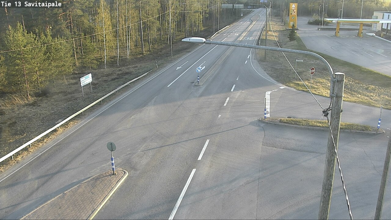 Weather Camera Image Väg 13 Savitaipale, Savitaipale, Etelä-Karjala