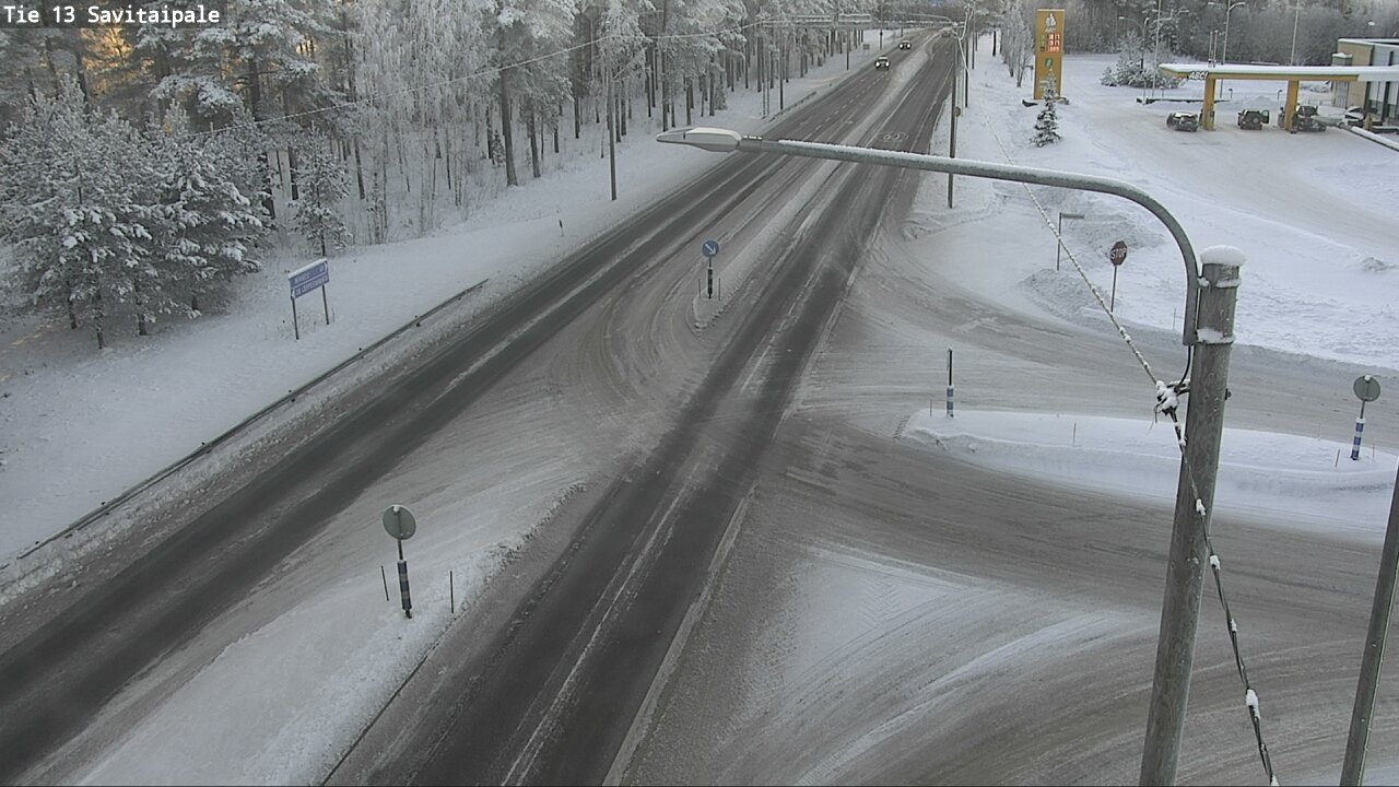Weather Camera Image Väg 13 Savitaipale, Savitaipale, Etelä-Karjala