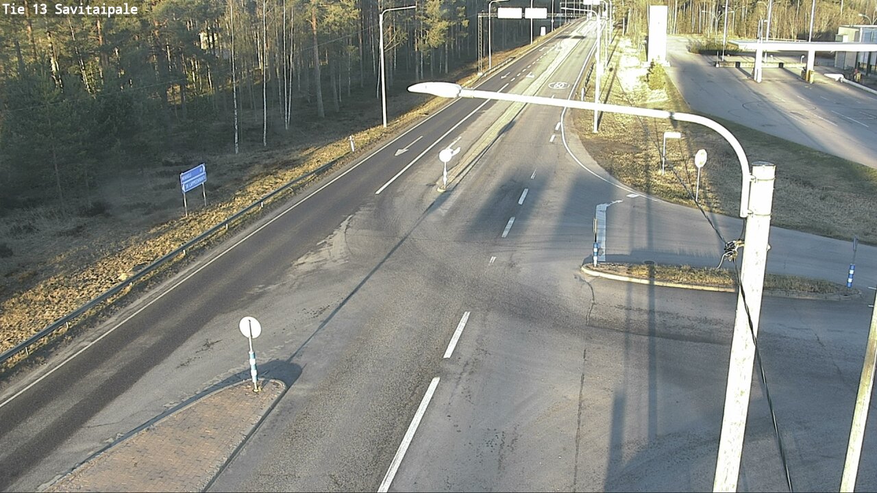 Weather Camera Image Väg 13 Savitaipale, Savitaipale, Etelä-Karjala