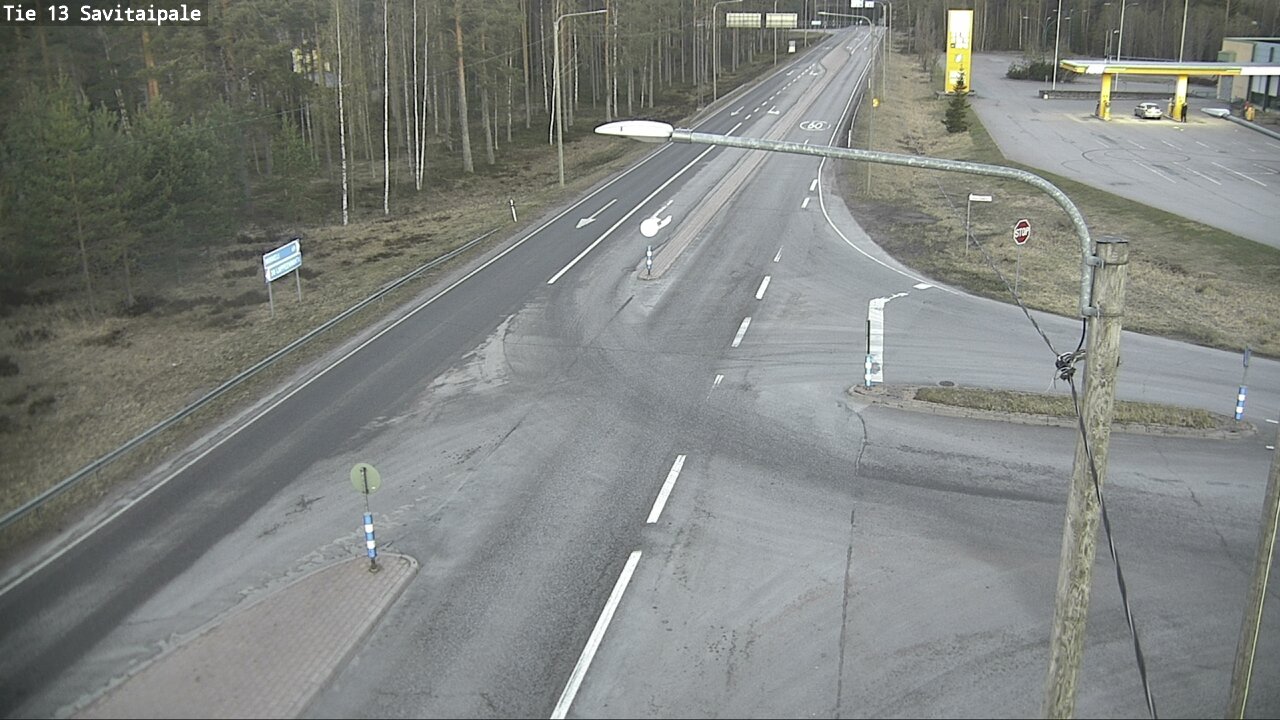 Weather Camera Image Väg 13 Savitaipale, Savitaipale, Etelä-Karjala