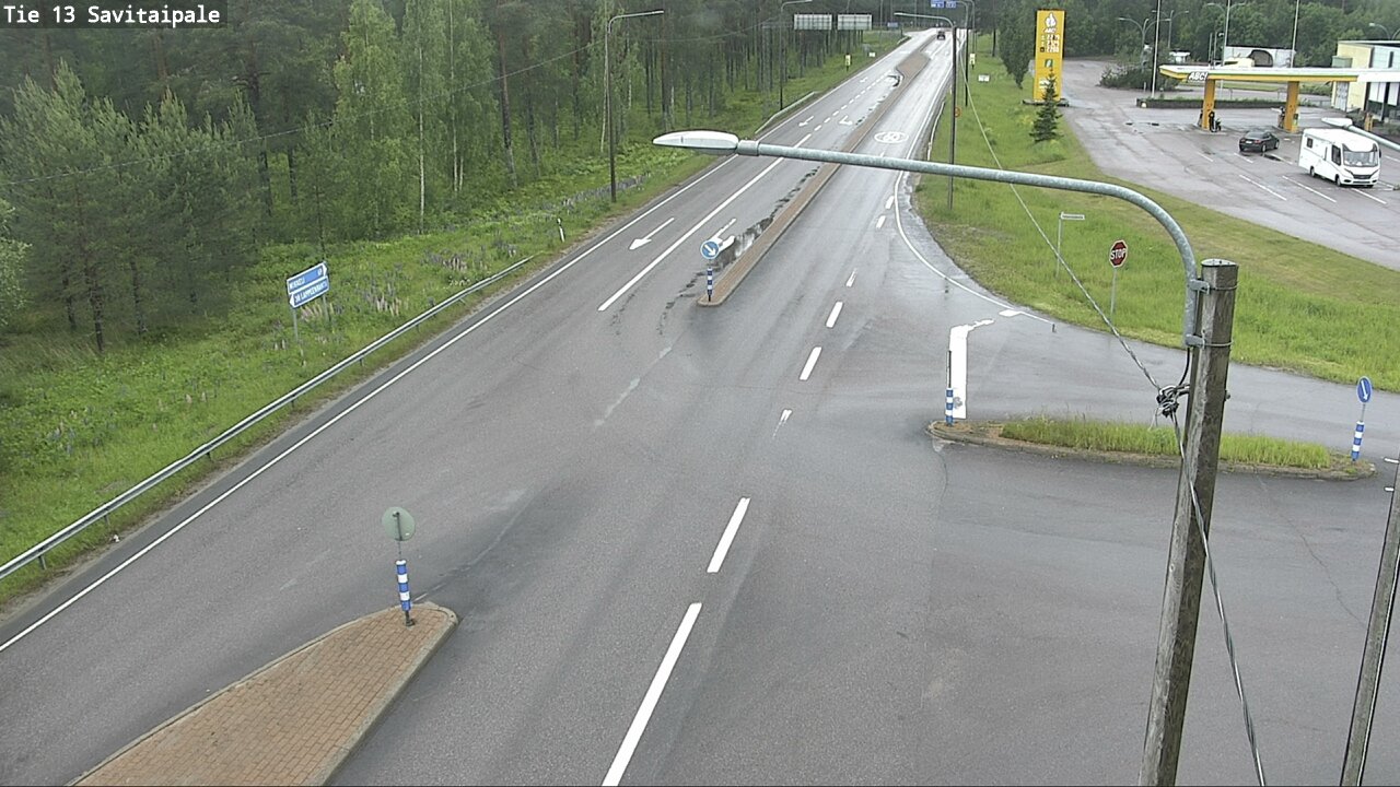 Weather Camera Image Väg 13 Savitaipale, Savitaipale, Etelä-Karjala