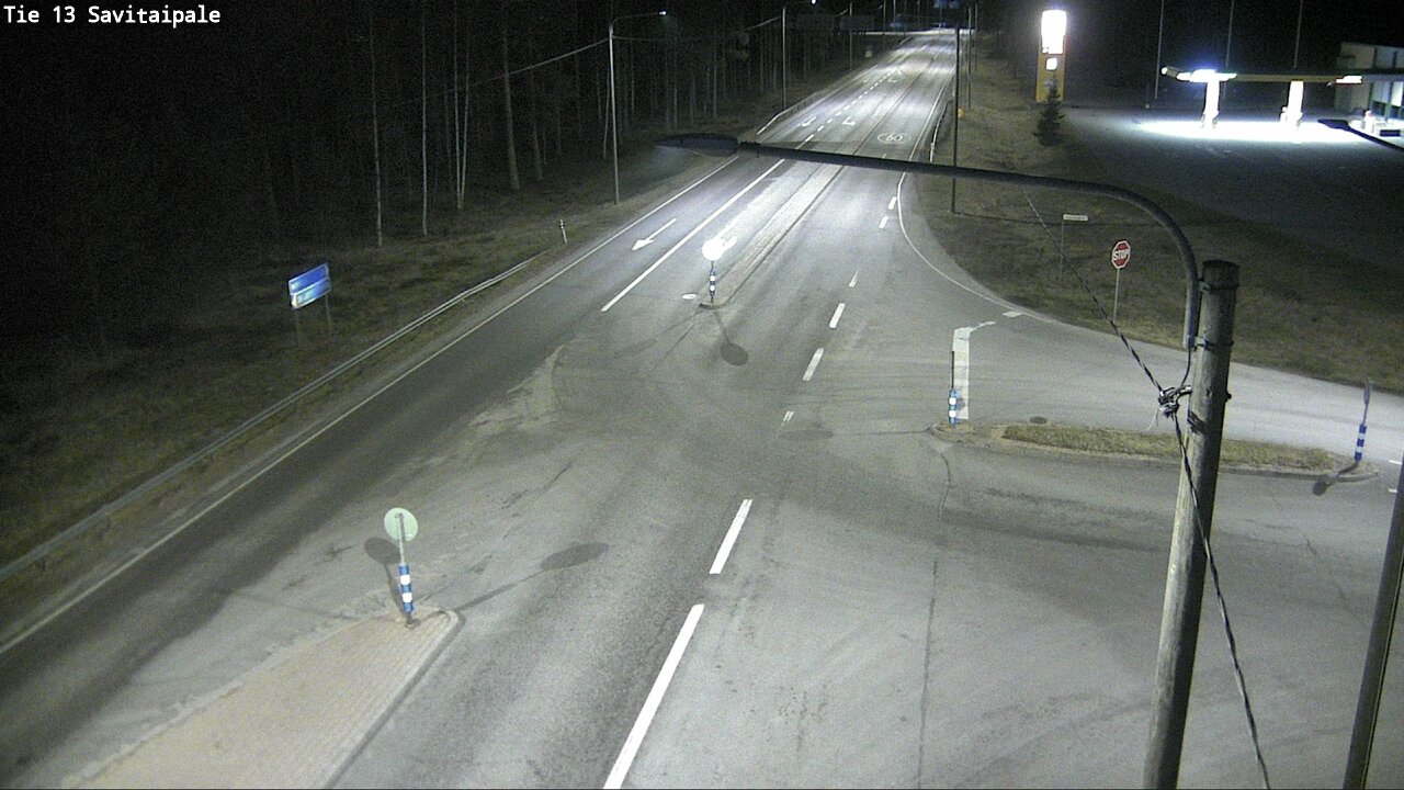 Weather Camera Image Väg 13 Savitaipale, Savitaipale, Etelä-Karjala