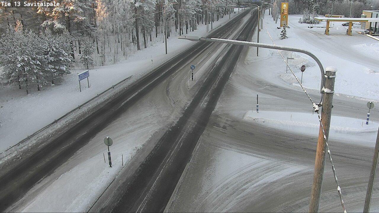 Weather Camera Image Väg 13 Savitaipale, Savitaipale, Etelä-Karjala