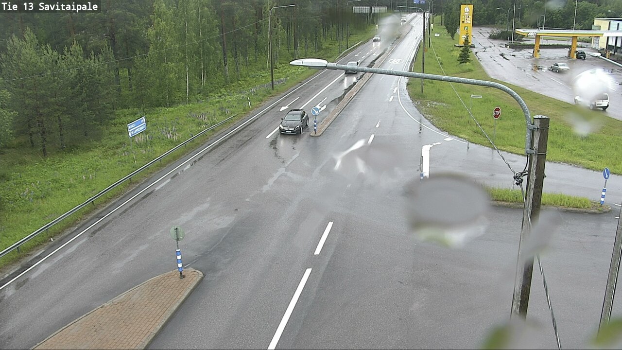 Weather Camera Image Väg 13 Savitaipale, Savitaipale, Etelä-Karjala