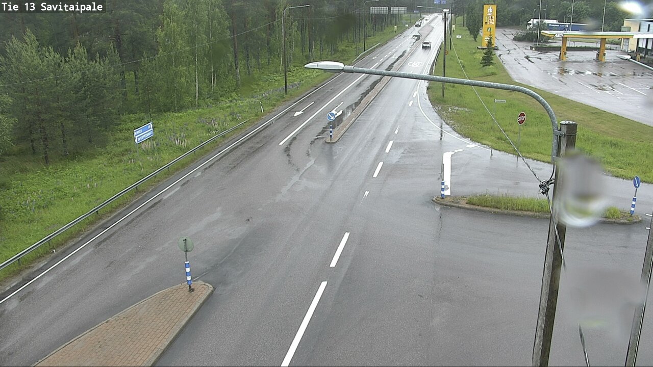 Weather Camera Image Väg 13 Savitaipale, Savitaipale, Etelä-Karjala