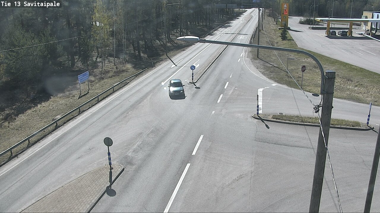 Weather Camera Image Väg 13 Savitaipale, Savitaipale, Etelä-Karjala