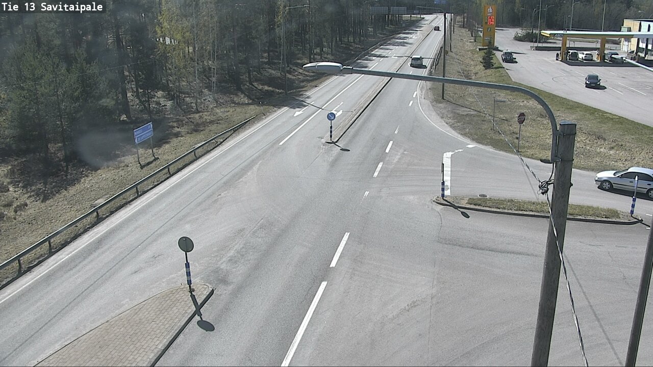 Weather Camera Image Väg 13 Savitaipale, Savitaipale, Etelä-Karjala