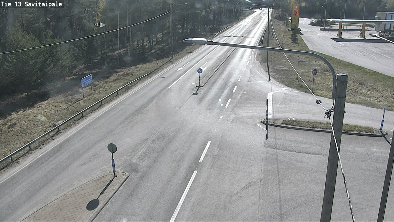 Weather Camera Image Väg 13 Savitaipale, Savitaipale, Etelä-Karjala