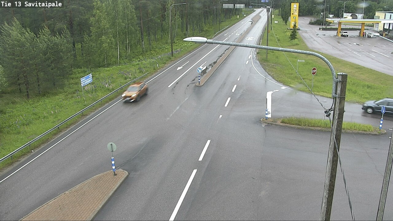 Weather Camera Image Väg 13 Savitaipale, Savitaipale, Etelä-Karjala