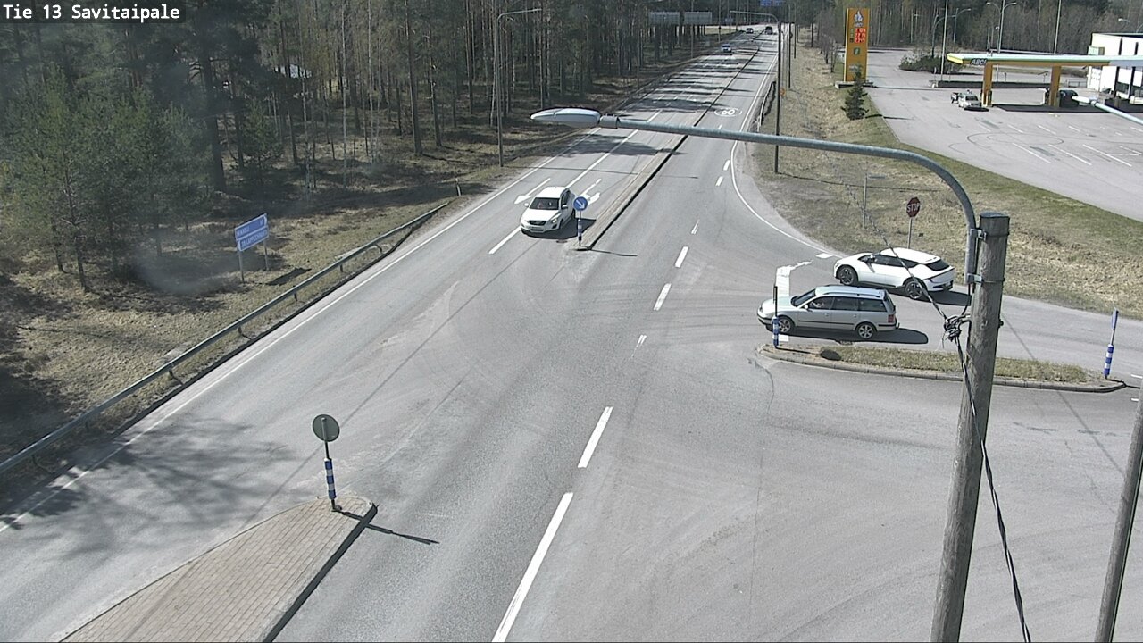 Weather Camera Image Väg 13 Savitaipale, Savitaipale, Etelä-Karjala