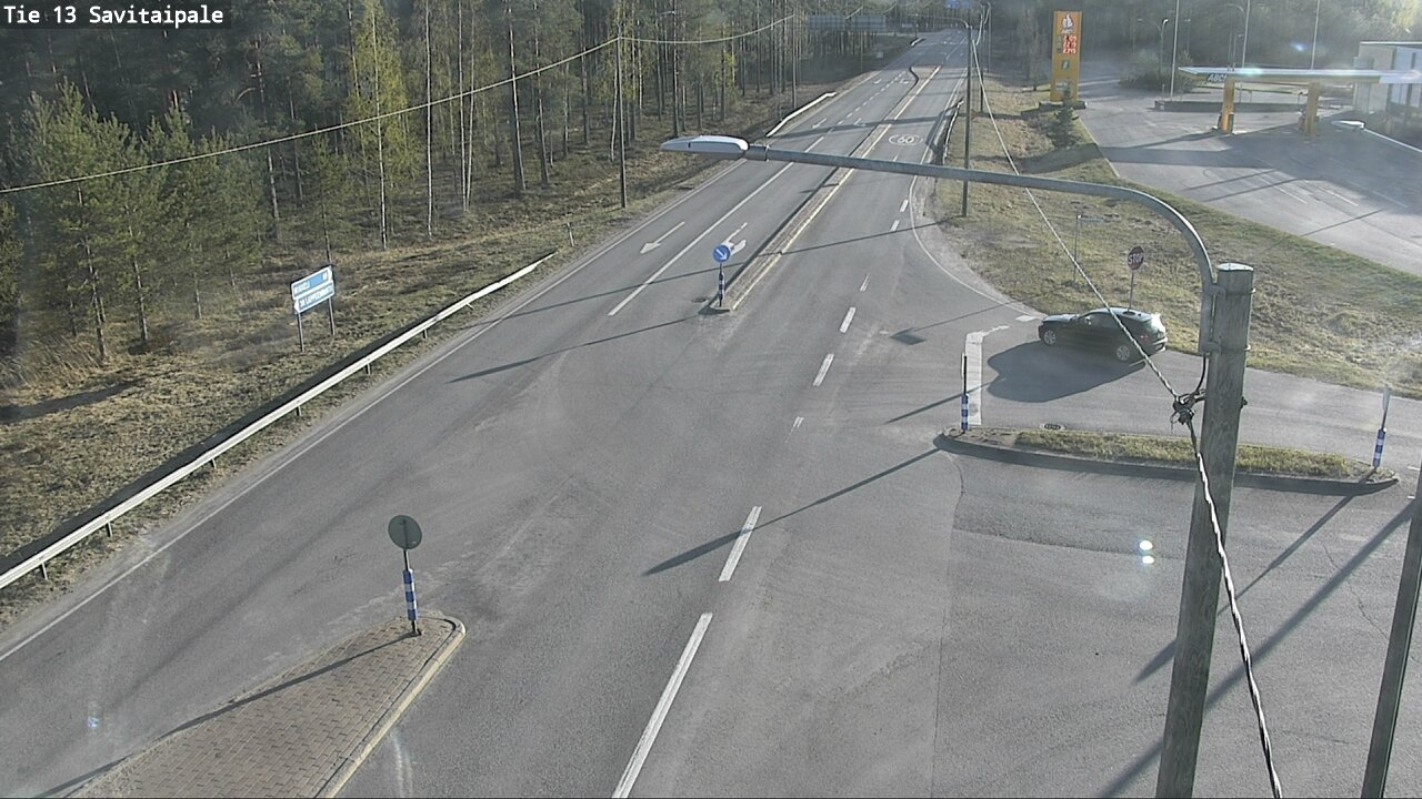 Weather Camera Image Väg 13 Savitaipale, Savitaipale, Etelä-Karjala