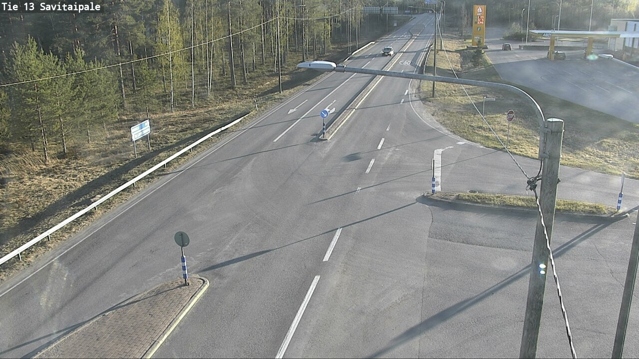 Weather Camera Image Väg 13 Savitaipale, Savitaipale, Etelä-Karjala