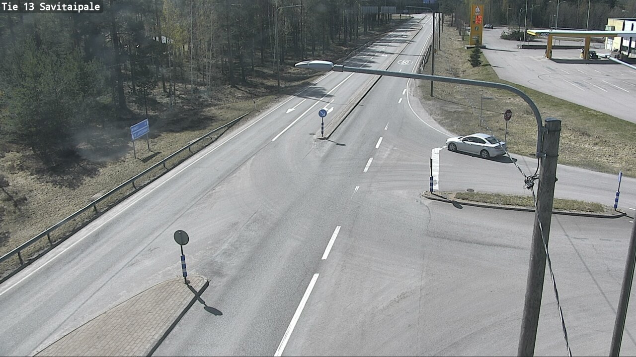 Weather Camera Image Väg 13 Savitaipale, Savitaipale, Etelä-Karjala