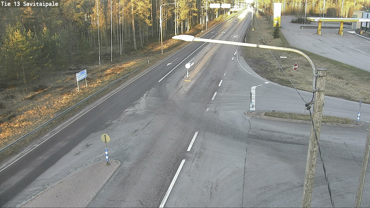 Weather Camera Image Väg 13 Savitaipale, Savitaipale, Etelä-Karjala