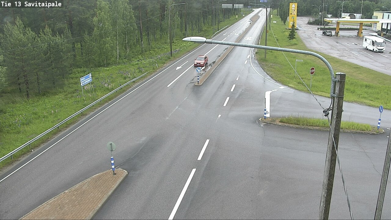 Weather Camera Image Road 13 Savitaipale, Savitaipale, Etelä-Karjala