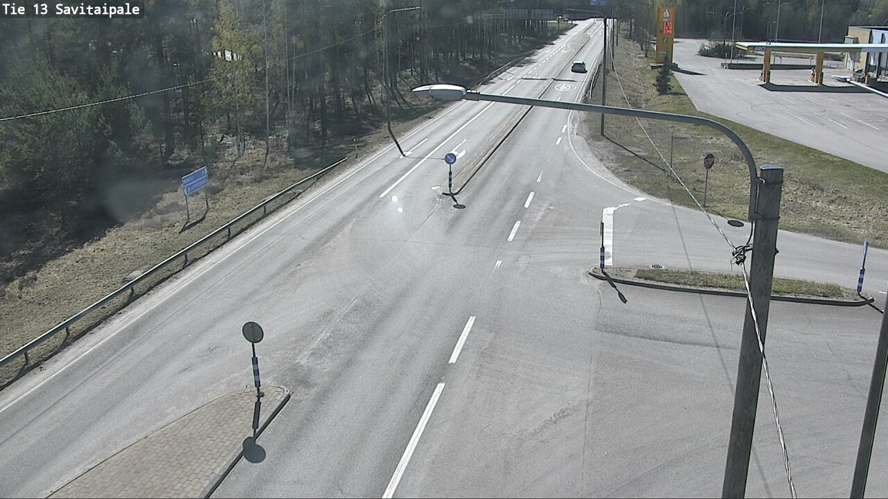 Weather Camera Image Väg 13 Savitaipale, Savitaipale, Etelä-Karjala