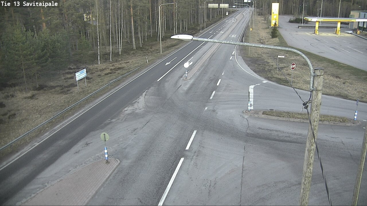 Weather Camera Image Väg 13 Savitaipale, Savitaipale, Etelä-Karjala