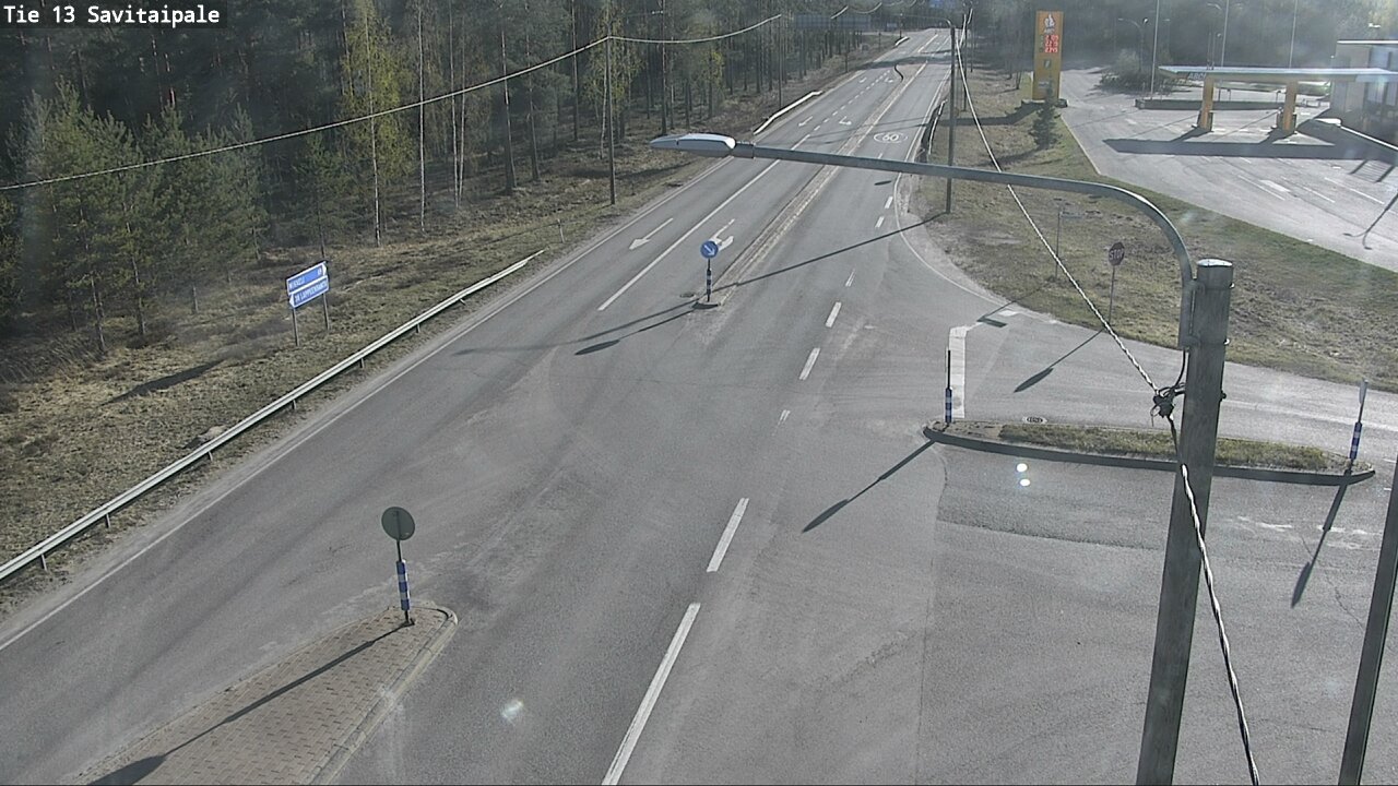 Weather Camera Image Väg 13 Savitaipale, Savitaipale, Etelä-Karjala