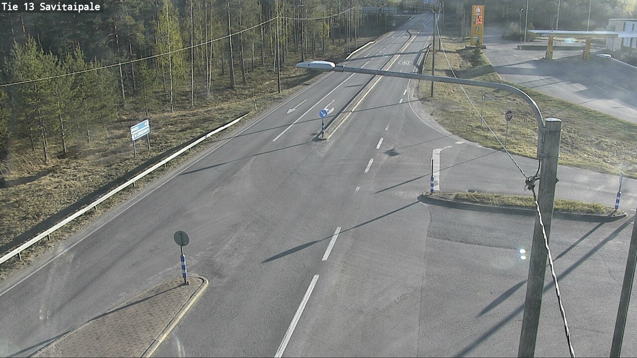 Weather Camera Image Väg 13 Savitaipale, Savitaipale, Etelä-Karjala