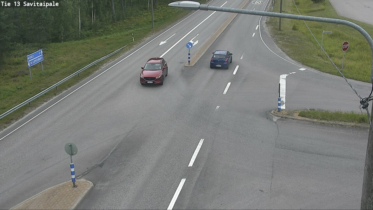 Weather Camera Image Väg 13 Savitaipale, Savitaipale, Etelä-Karjala
