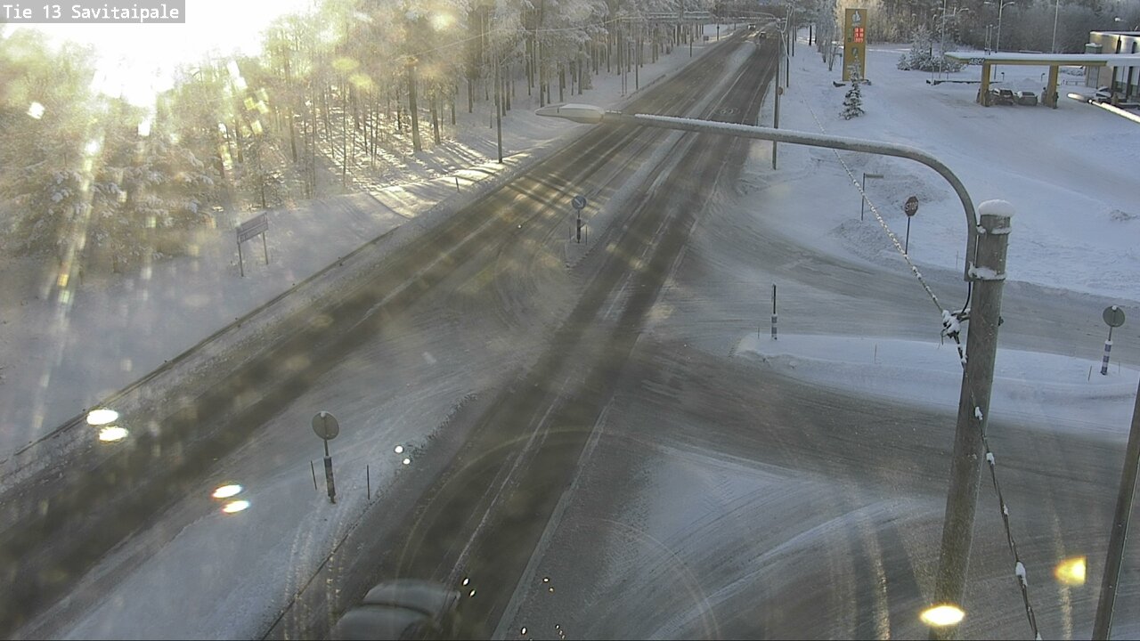 Weather Camera Image Väg 13 Savitaipale, Savitaipale, Etelä-Karjala