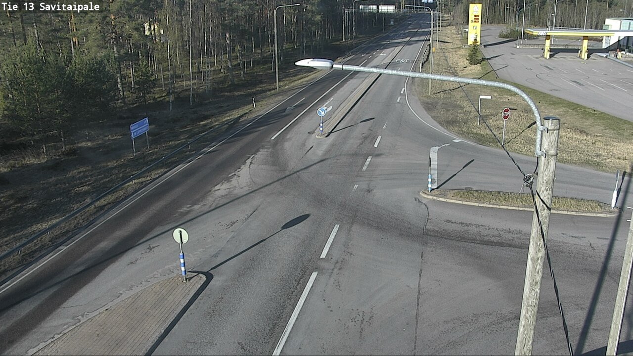 Weather Camera Image Väg 13 Savitaipale, Savitaipale, Etelä-Karjala