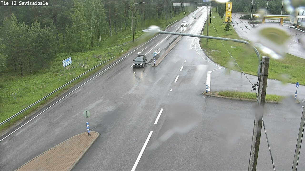 Weather Camera Image Väg 13 Savitaipale, Savitaipale, Etelä-Karjala