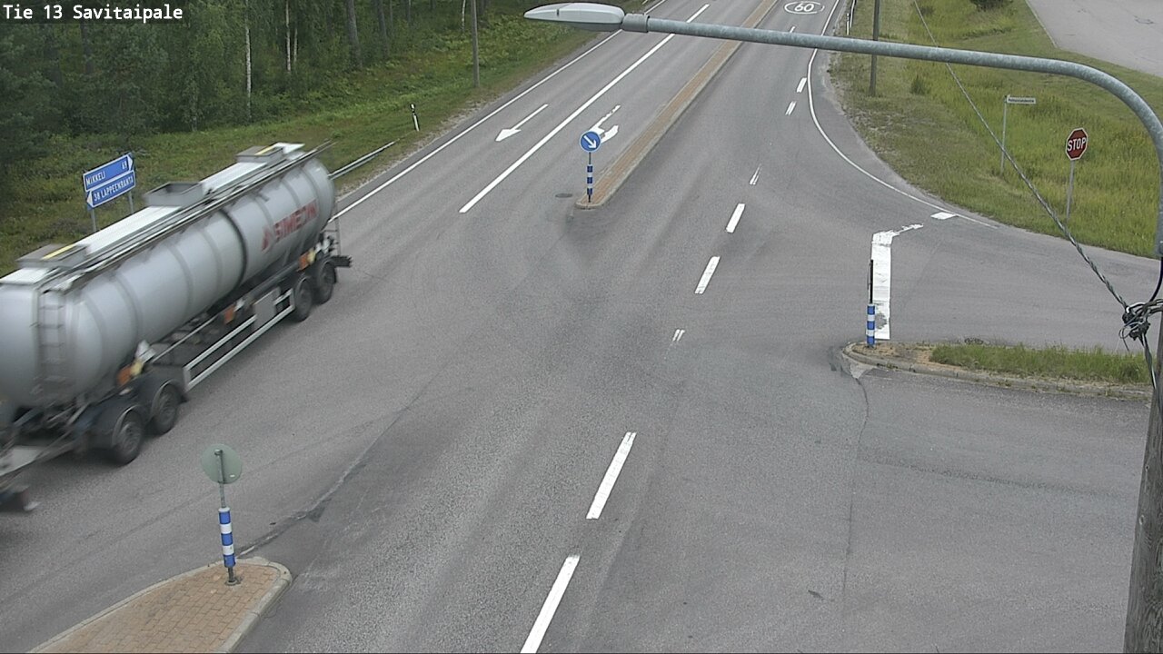 Weather Camera Image Väg 13 Savitaipale, Savitaipale, Etelä-Karjala