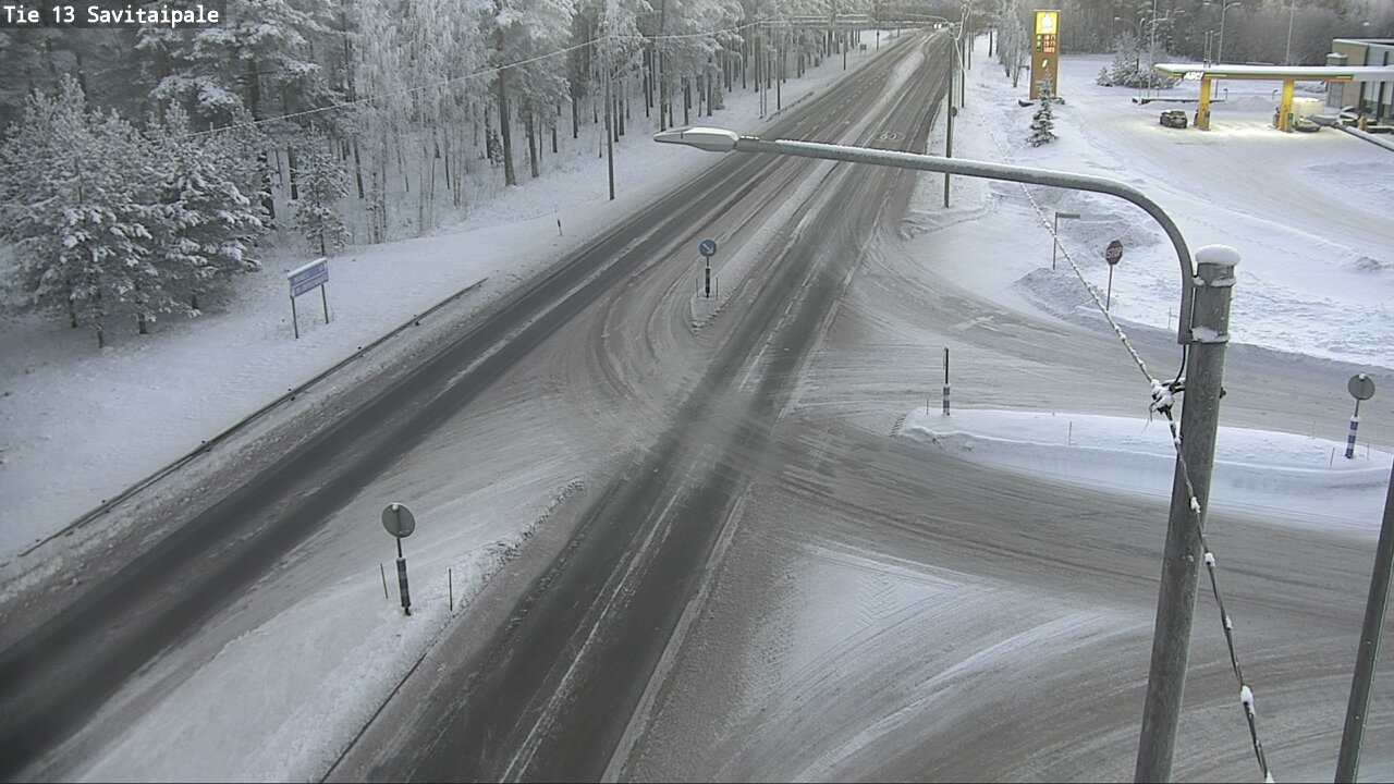 Weather Camera Image Väg 13 Savitaipale, Savitaipale, Etelä-Karjala