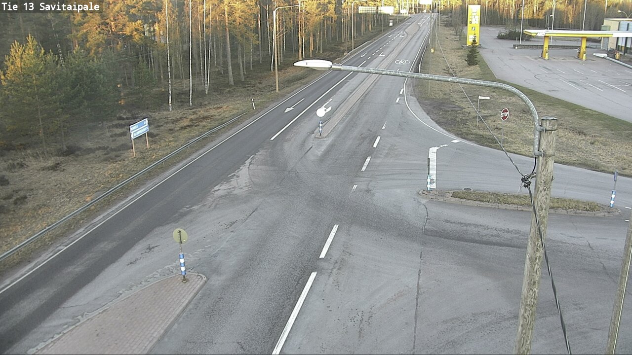 Weather Camera Image Väg 13 Savitaipale, Savitaipale, Etelä-Karjala