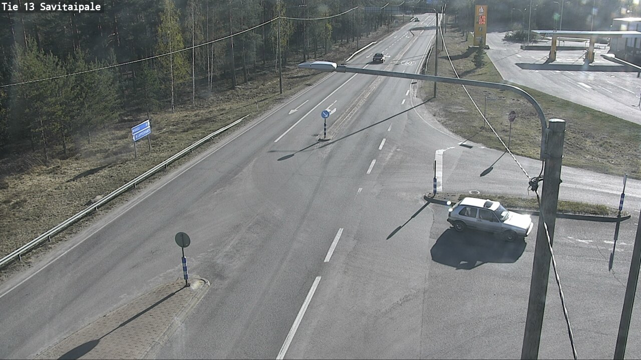 Weather Camera Image Väg 13 Savitaipale, Savitaipale, Etelä-Karjala