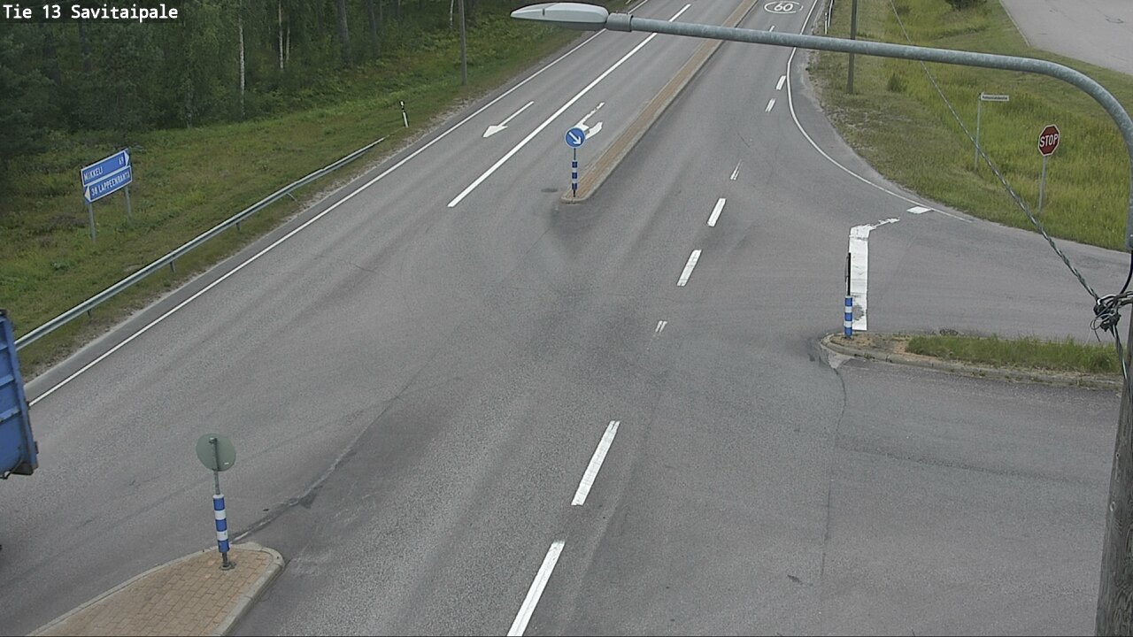 Weather Camera Image Väg 13 Savitaipale, Savitaipale, Etelä-Karjala