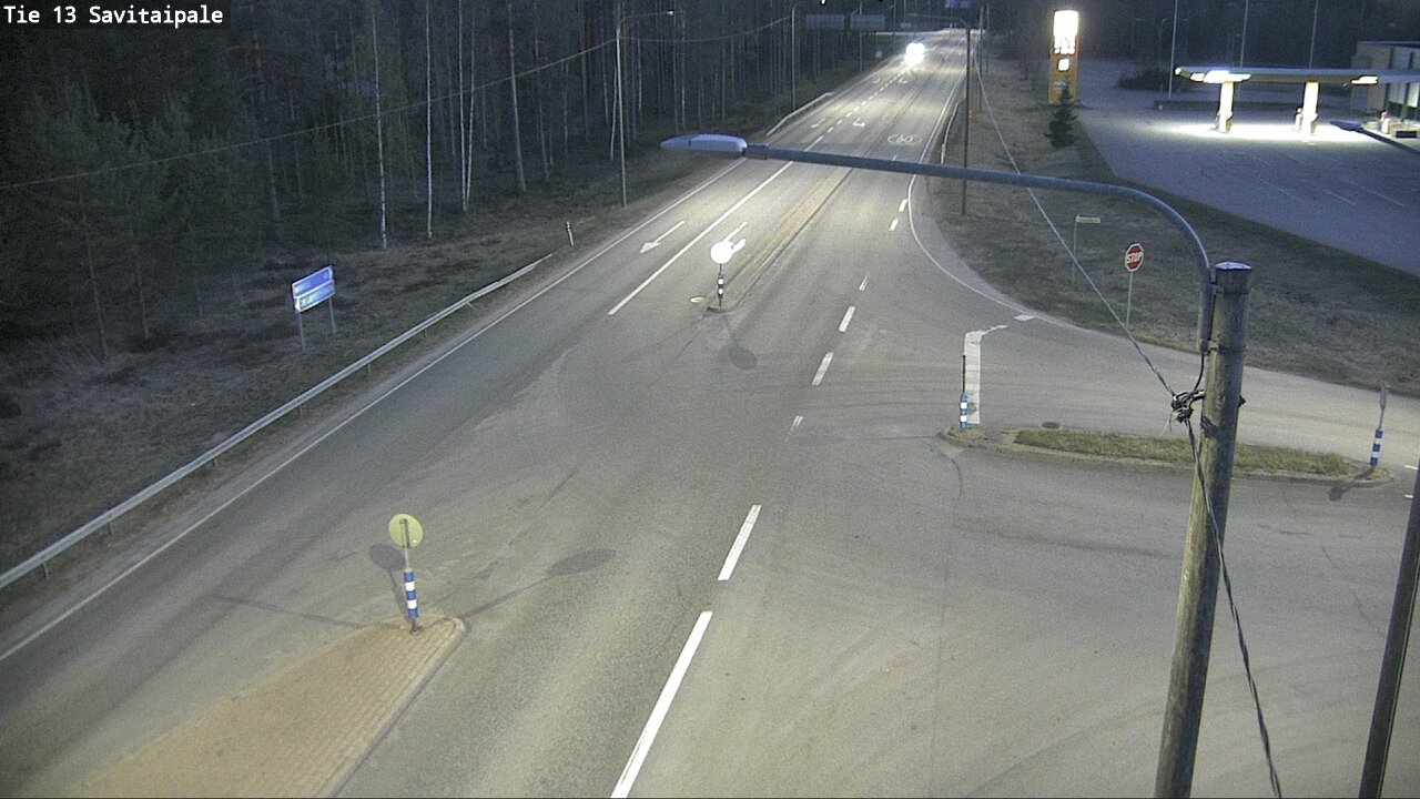 Weather Camera Image Väg 13 Savitaipale, Savitaipale, Etelä-Karjala