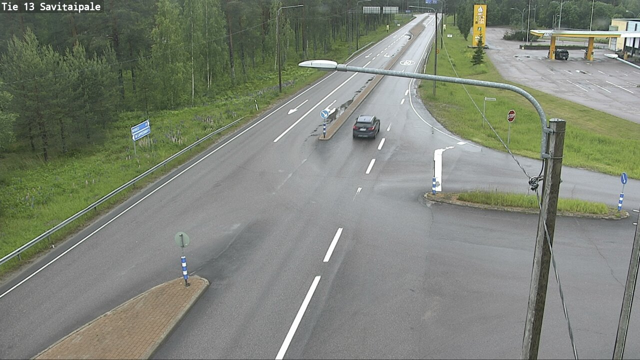 Weather Camera Image Väg 13 Savitaipale, Savitaipale, Etelä-Karjala