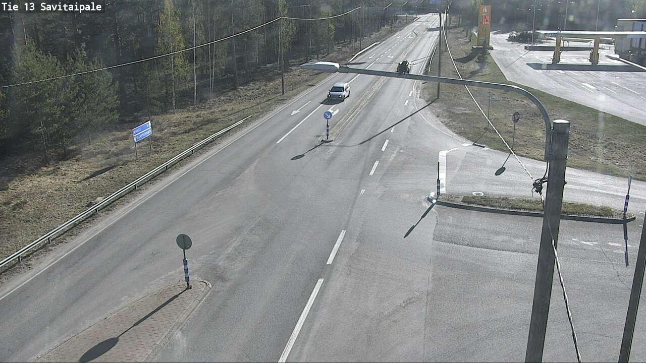 Weather Camera Image Väg 13 Savitaipale, Savitaipale, Etelä-Karjala