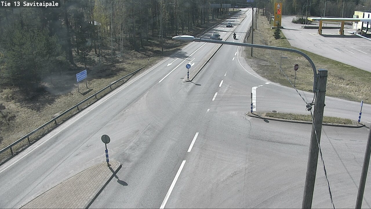 Weather Camera Image Väg 13 Savitaipale, Savitaipale, Etelä-Karjala