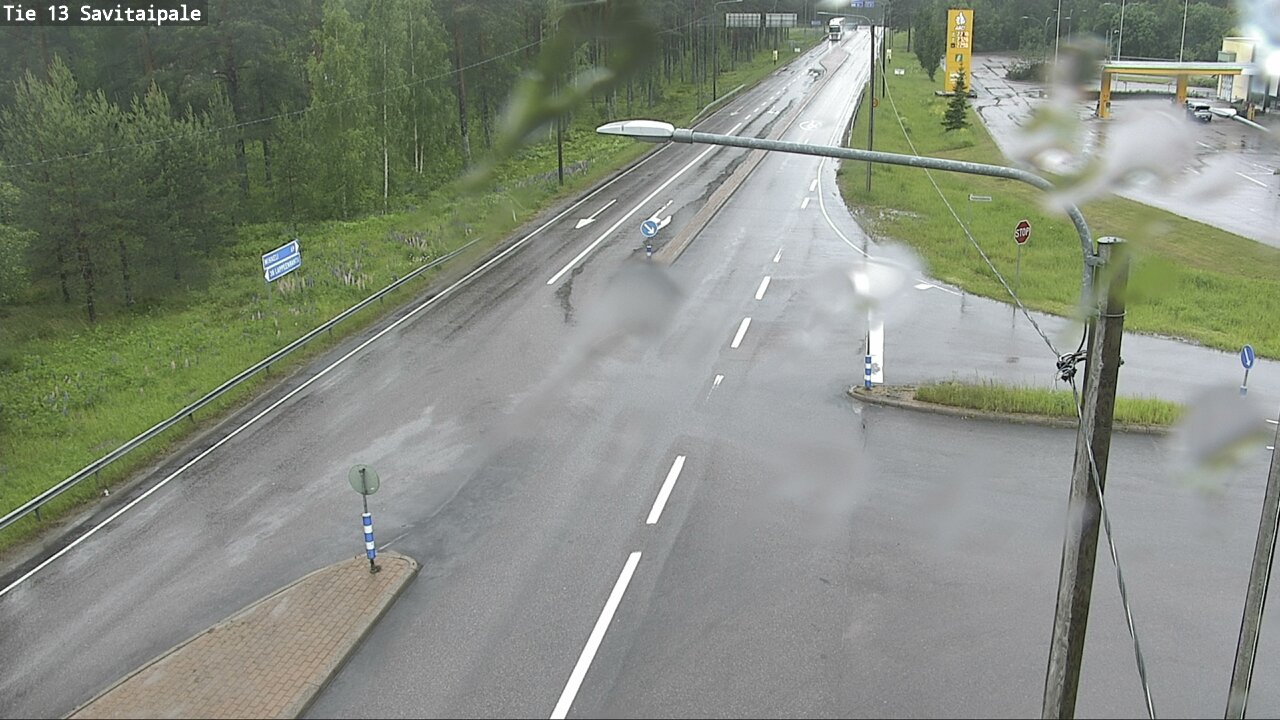 Weather Camera Image Väg 13 Savitaipale, Savitaipale, Etelä-Karjala