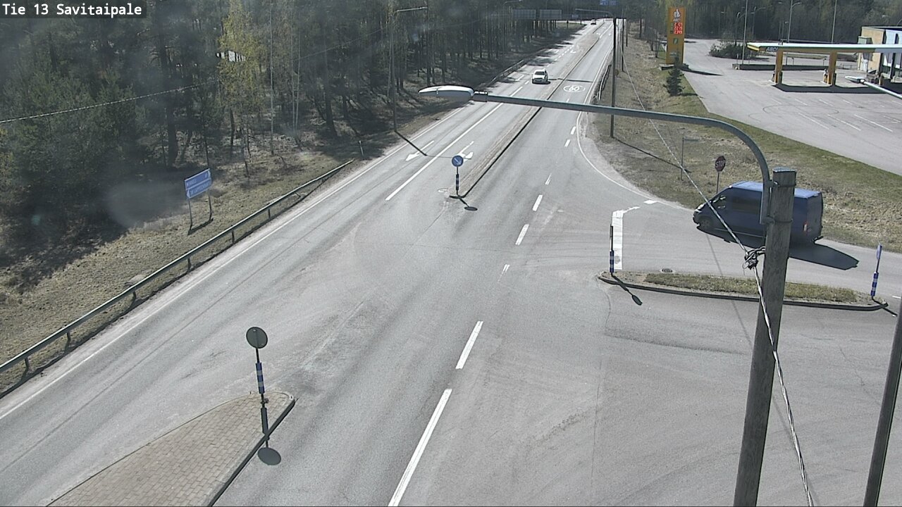 Weather Camera Image Väg 13 Savitaipale, Savitaipale, Etelä-Karjala