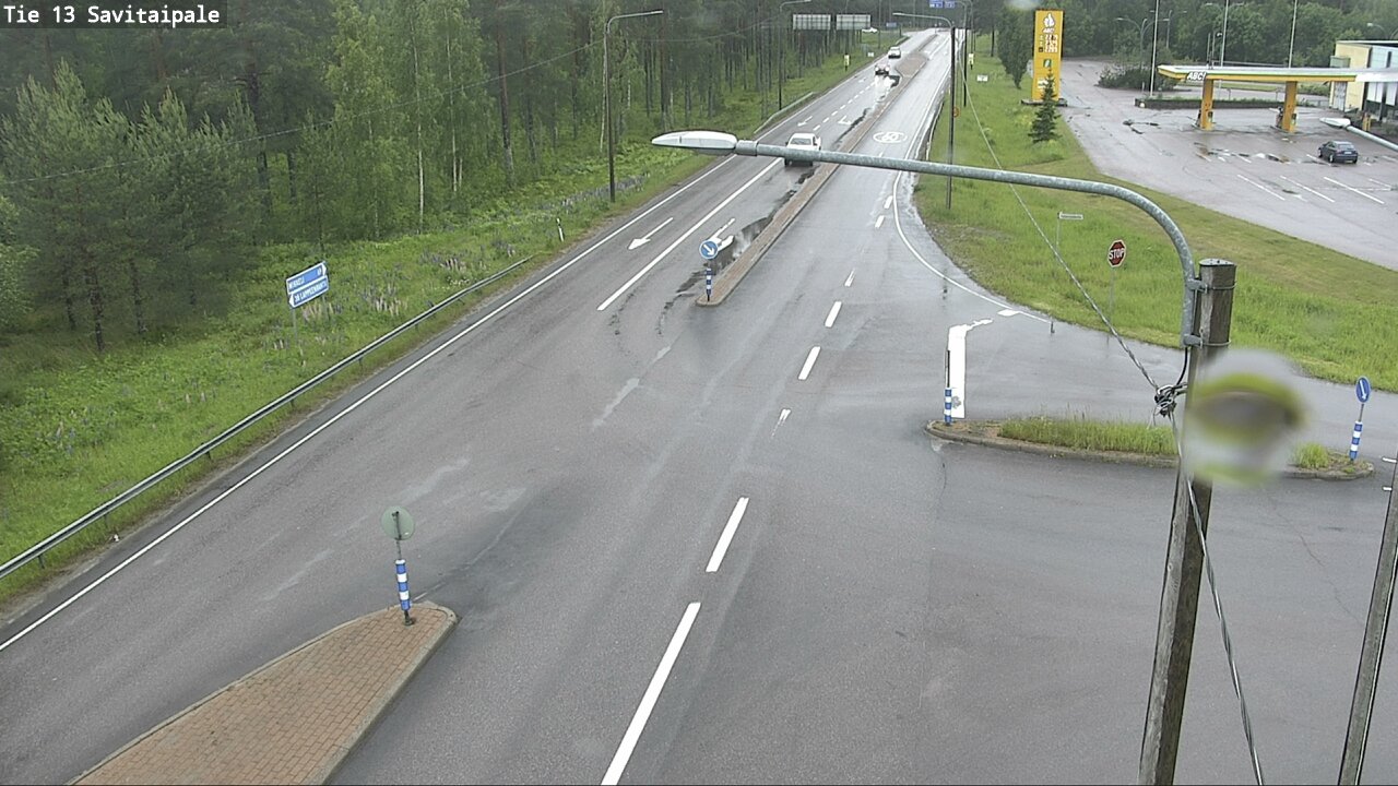 Weather Camera Image Väg 13 Savitaipale, Savitaipale, Etelä-Karjala